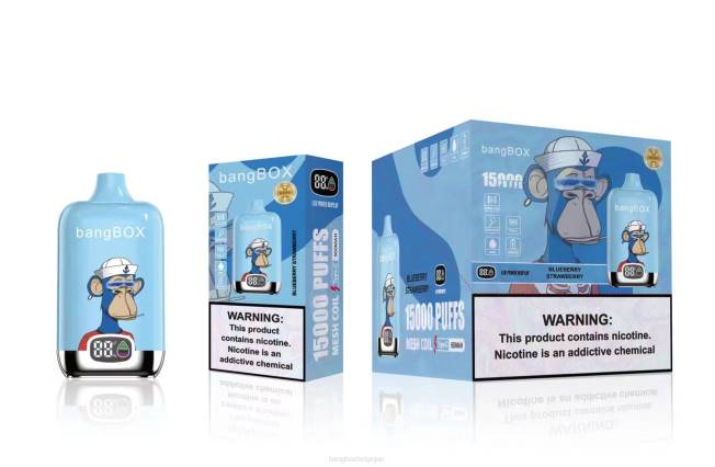 Bang Box Prix 82V438 fraise myrtille | Bang Box 15000 bouffées