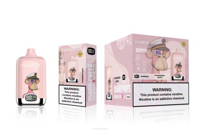 Bang Box Prix 82V444 raisin fraise | Bang Box 15000 bouffées