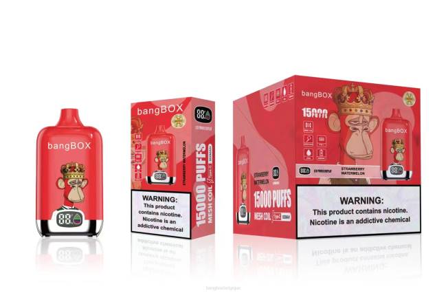 Bang Box Puff 82V447 pastèque fraise | Bang Box 15000 bouffées