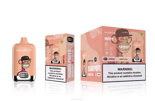Puff Bang Box Avis 82V440 cola aux cerises | Bang Box 15000 bouffées