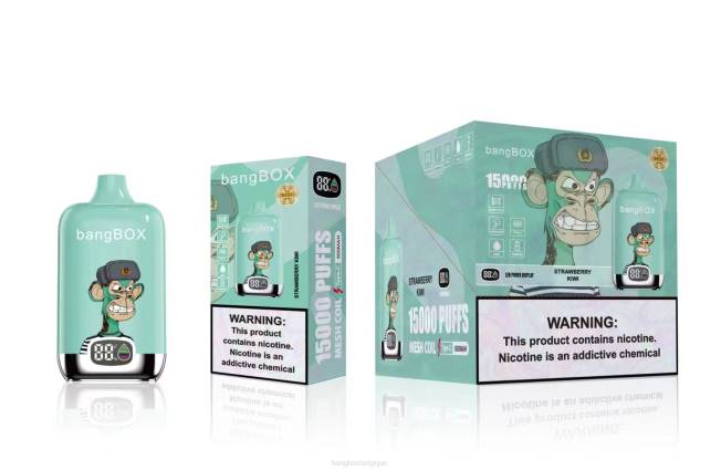 Vape Bang Box Prix 82V439 fraise-kiwi | Bang Box 15000 bouffées