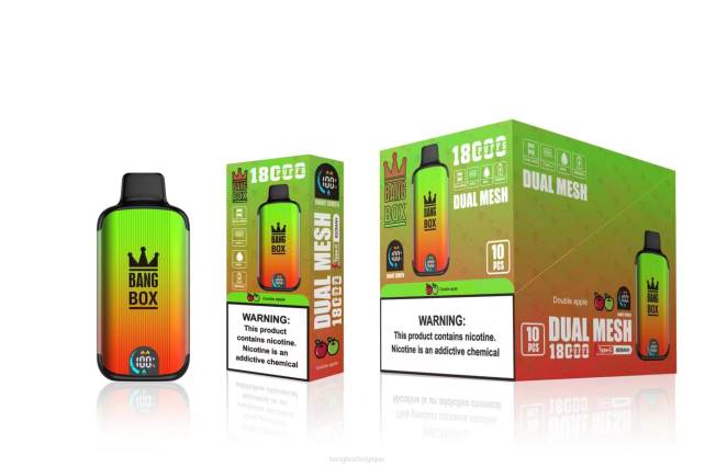 Vape Bang Box Prix 82V493 double pomme | Bang Box 18000 bouffées