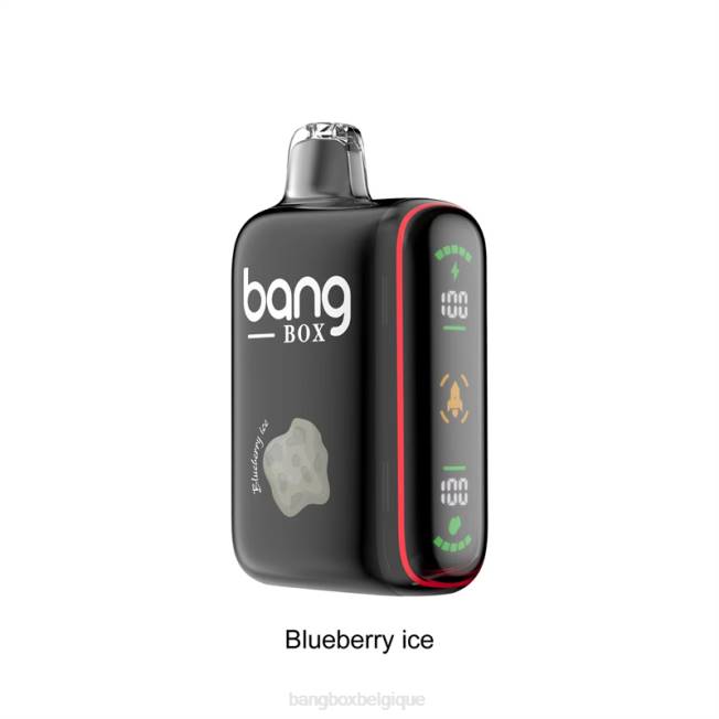 Bang Box Prix 82V432 glace aux myrtilles | Bang Box Affichage de puissance intelligent de 9 000 à 18 000 bouffées