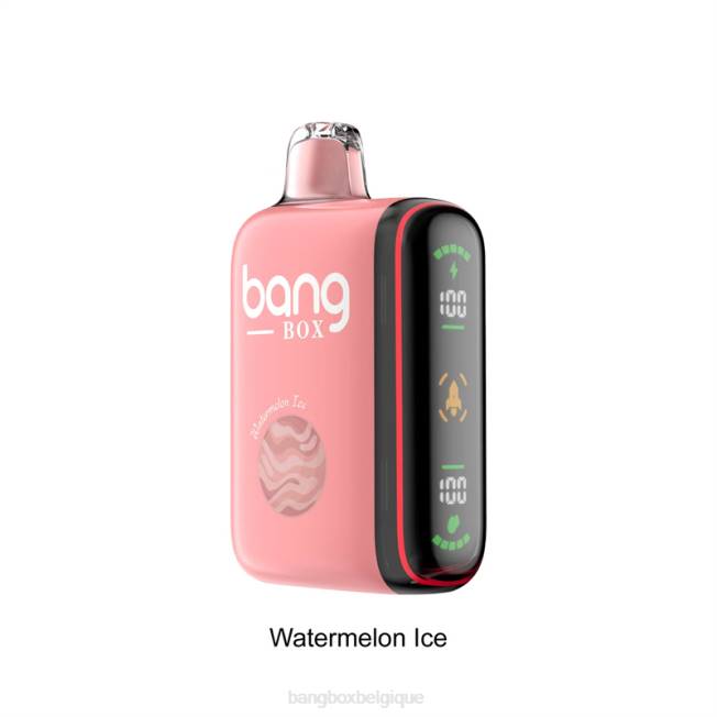 Puff Bang Box Avis 82V434 glace à la pastèque | Bang Box Affichage de puissance intelligent de 9 000 à 18 000 bouffées