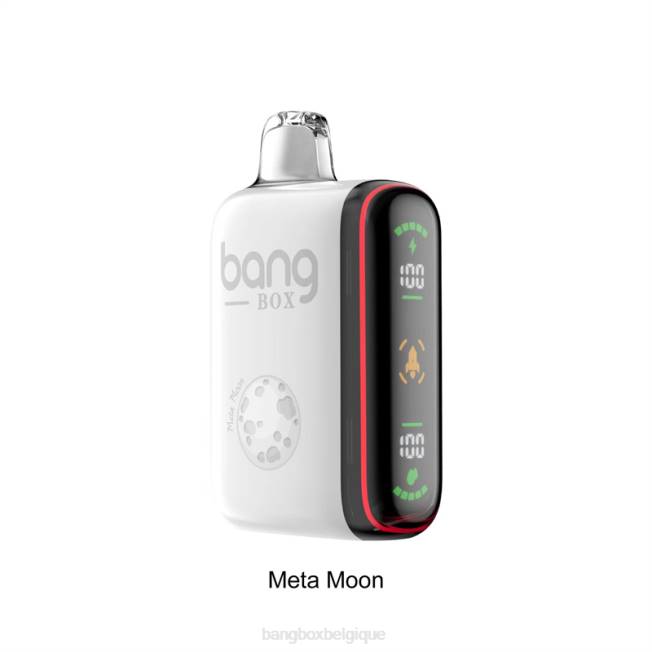 Vape Bang Box Prix 82V433 méta lune | Bang Box Affichage de puissance intelligent de 9 000 à 18 000 bouffées