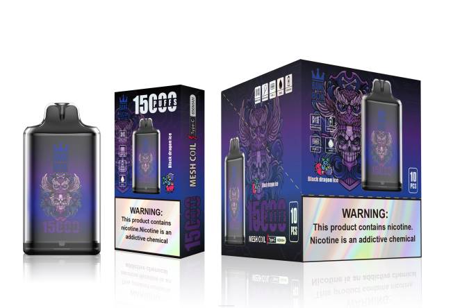 Bang Box Prix 82V4110 glace de dragon noir | Bang Box s1-15000 bouffées