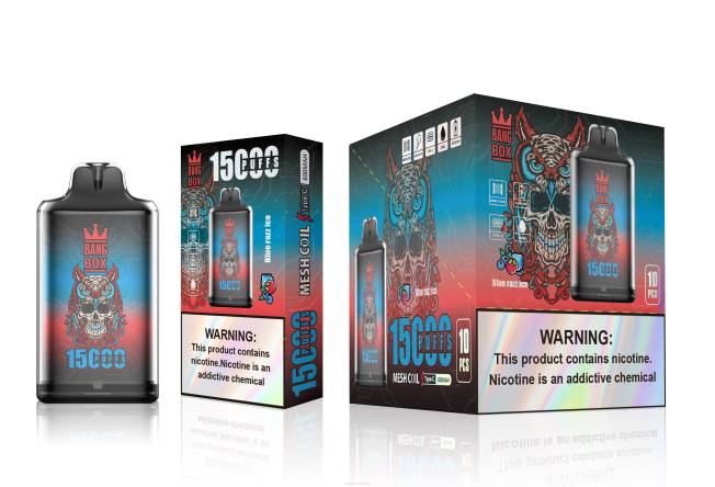 Bang Box Vape 82V4108 glace bleue | Bang Box s1-15000 bouffées