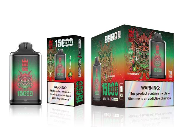 Puff Bang Box Avis 82V4100 fraise-kiwi | Bang Box s1-15000 bouffées
